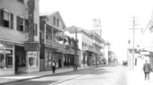 Looking down Duval Street - Key West, Florida.