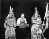 Speakers at a KKK rally - Saint Augustine, Florida