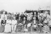 Pioneers assembled for group portrait - Lake Worth, Florida.