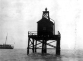 Nine foot shoal lighthouse