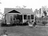 Mrs. Frank Roach's home after beautification of the grounds - Orange County, Florida
