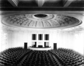 Interior view of the First Church of Christ, Scientist - Miami, Florida.