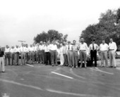 Men supporting gubernatorial candidate Fuller Warren during his campaign
