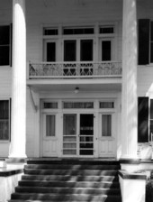 Entrance to Pleasants Woodson White's home - Quincy, Florida
