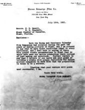 Letter to Mr. Sewell from Edgar J. Mannix - Miami, Florida