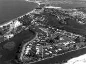 Aerial view of Bayway looking north - Pinellas County, Florida