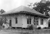 Art Hall theater at the Koreshan State Park - Estero, Florida.