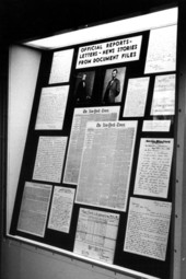 An exhibit at Olustee Battlefield Historic State Park museum - Olustee, Florida