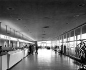 Interior view of the municipal airport - Tallahassee, Florida.