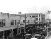 Miami Avenue between 3rd and 4th Street - Miami, Florida.