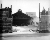 Razed building on N.W. 2nd Street - Miami, Florida