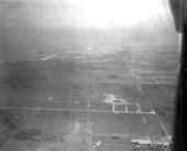 Aerial view of Drew Field Municipal Airport.