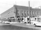 Cherokee Club at the northwest corner of 9th Avenue and 14th Street, Ybor City - Tampa, Florida.