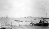 Waterfront scene on the Indian River - Titusville, Florida.