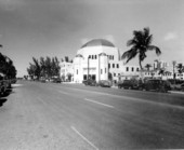 Temple Emanuel on Washington Avenue - Miami Beach, Florida.