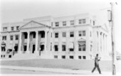 Front view of the Palm Beach County Courthouse - West Palm Beach, Florida.