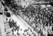 First celebration of Seminole Sun Dance on Clematis Street - West Palm Beach, Florida.
