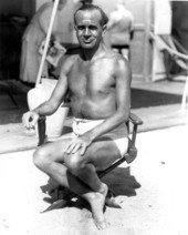 Singer Al Jolson - Miami Beach, Florida.