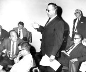 Representative Joe Peeples asking House Public Amusements Committee to approve bill - Tallahassee, Florida.