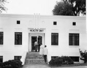 Leon County Health Department's health unit building - Tallahassee, Florida.