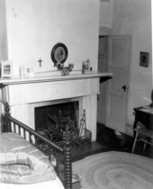 Fireplace at the Lena Moore Clemons home - Monticello, Florida