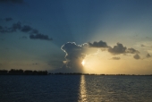 Sunset - Key West, Florida .