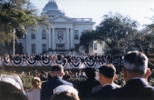 Inauguration of Governor LeRoy Collins during the prayer - Tallahassee, Florida