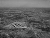 Aerial view looking over a section of Jacksonville - Duval County, Florida.