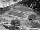 Aerial view of the Gator Bowl Stadium - Jacksonville, Florida.