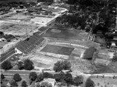Aerial view of the Gator Bowl Stadium - Jacksonville, Florida.