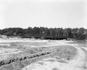 Construction of the Capitol Plaza shopping center - Tallahassee, Florida.
