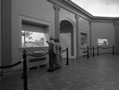 Dioramas inside the main building of the Stephen Foster Memorial Park