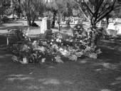 Eubanks grave in a Tallahassee cemetery.