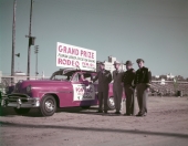 Pontiac prize car for Florida Driver Education Rodeo.