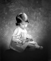 Portrait of 2 1/2 year old Jolie Judy - Tallahassee, Florida.