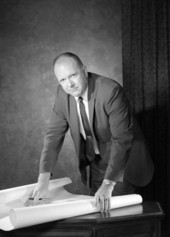 Portrait of architect Harry Odum - Tallahassee, Florida.