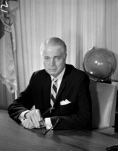 Portrait of Miami Beach mayor Charles F. "Chuck" Hall.
