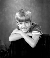Portrait of 8 year old Ted Watson - Tallahassee, Florida.