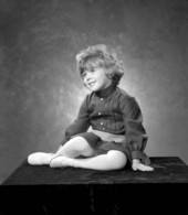 Portrait of 3 1/2 year old Jennifer Duncan - Tallahassee, Florida.