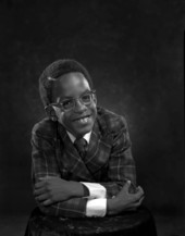 Portrait of 7-year-old Byron Greene - Tallahassee, Florida.
