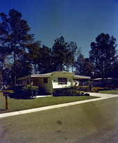 View showing a home in Brittany Estates - Tallahassee, Florida.