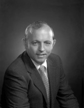 Portrait of the Winewood Construction Co. head Bill G. Cartee - Tallahassee, Florida.