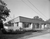 View showing a building in Tallahassee, Florida.