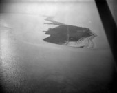 Aerial view of Alligator Point, Florida.