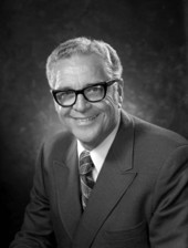 Portrait of insurance agent Earl Yancey - Tallahassee, Florida.