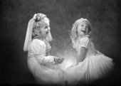 Portrait of the daughters of Elaine Sahlgren - Tallahassee, Florida.