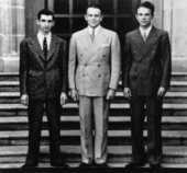 Portrait of the University of Florida freshman law class officers.