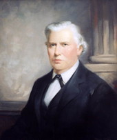 Painted portrait of Florida Supreme Court Justice Leslie A. Thompson.