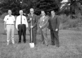 Godfrey Smith leads the groundbreaking for Capital City National Bank - Tallahassee, Florida