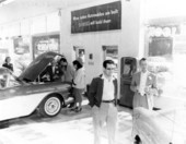 Shoppers take a look at the Buicks